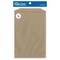 Paper Accents Kraft Bags 6 x 9.75 in - 25 Pack Pinked Edge Craft Paper Gift Bags for Scrapbooking, Card Making, Party Favors, and Brown Kraft Packaging